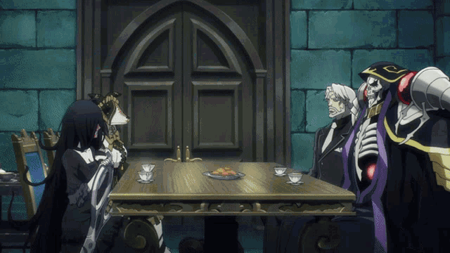 Overlord Biscuit GIF - Overlord Biscuit Eating GIFs