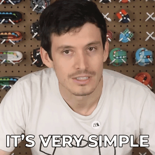 Its Very Simple Devin Montes GIF - Its Very Simple Devin Montes Make Anything GIFs