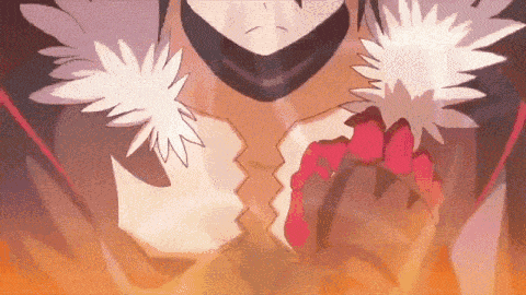 a close up of a cartoon character 's face with flowers coming out of it .