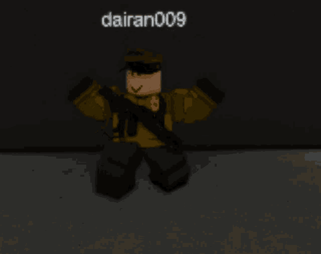 a cartoon character with the name dairan009 on the top