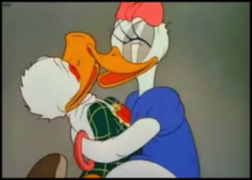Donald Duck Love GIF - Donald Duck Love Kisses GIFs