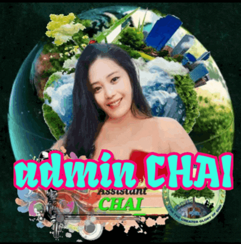 a picture of a woman with the name admin chai on the bottom