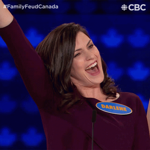 Celebrate Family Feud Canada GIF - Celebrate Family Feud Canada Yeah GIFs