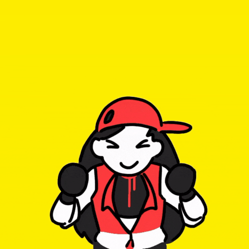 a drawing of a person with their arms up in the air