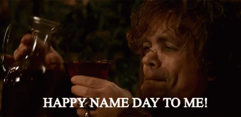Happy Name Day To Me! GIF - Name Day Happy Name Day Its My Name Day GIFs