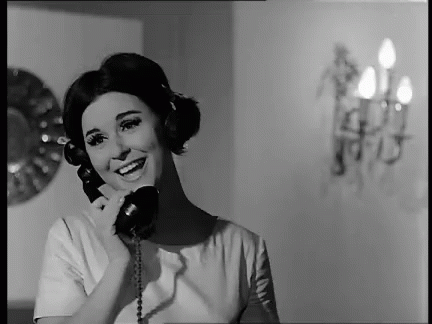 مرح سعاد حسني تليفون فرحة السندريلا GIF - Soad Hossny Cinderella Egyptian Actress GIFs