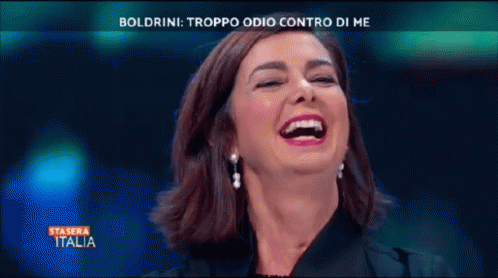 Laura Boldrini Salvini GIF