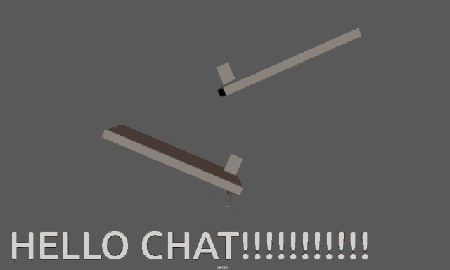 a computer generated image with the words hello chat