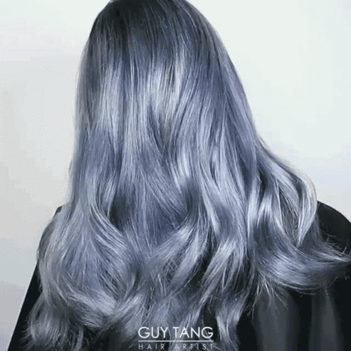 Silver Hair GIF - Colored Hair Silver Hair GIFs