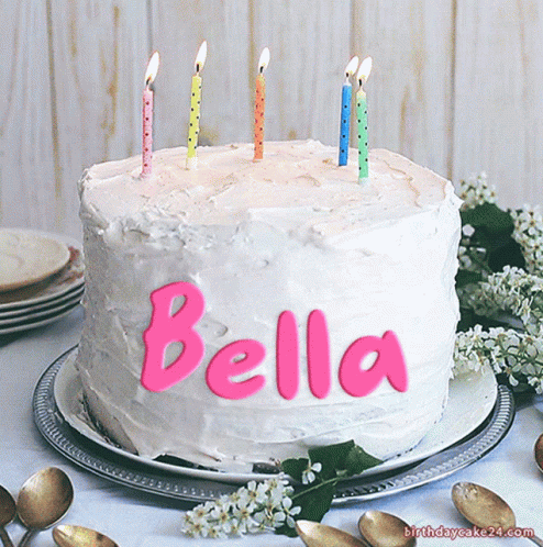 Bella Pink Cake GIF - Bella Pink Cake GIFs