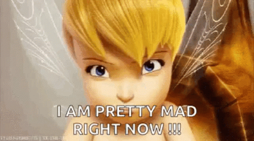 Tinkerbell Pout GIF - Tinkerbell Pout Hmpf GIFs
