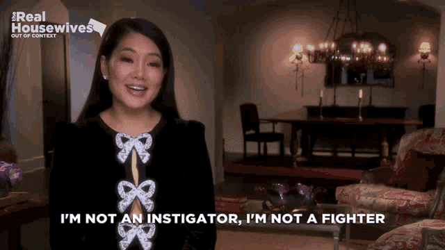 a woman says i 'm not an investigator i 'm not a fighter