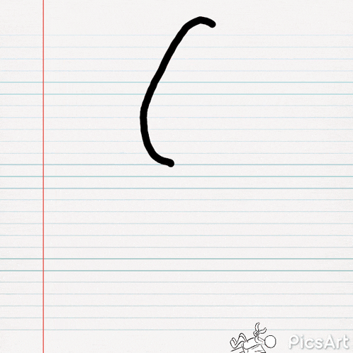 a stick figure is smiling and wearing a crown on a piece of notebook paper .