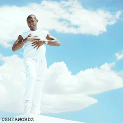 Usher Usher All White GIF - Usher Usher All White Usher In The Sky GIFs