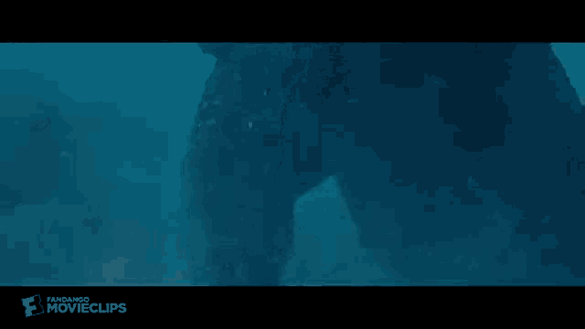 a close up of a dinosaur swimming in the ocean