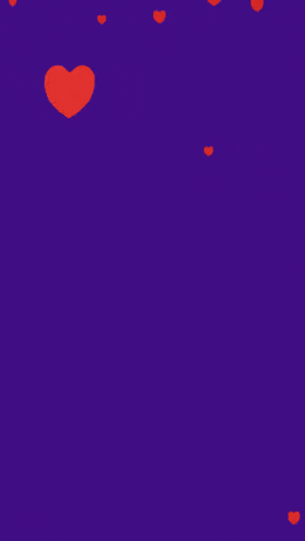 a purple background with red hearts and the words happy valentine 's day on it