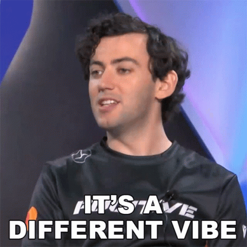 Its A Different Vibe Creamcheese GIF - Its A Different Vibe Creamcheese Micha Brooks GIFs