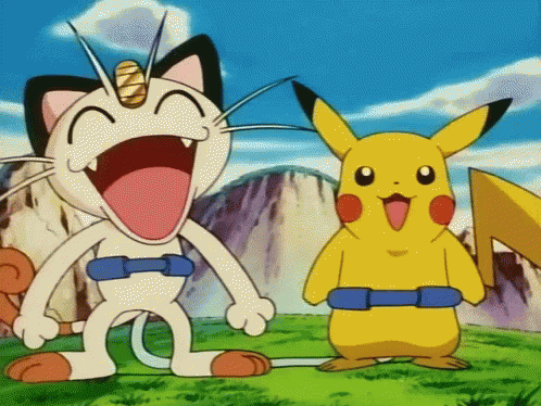 Pokemon Meowth GIF - Pokemon Meowth Fun GIFs