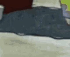 a painting of a person sitting on a carpet