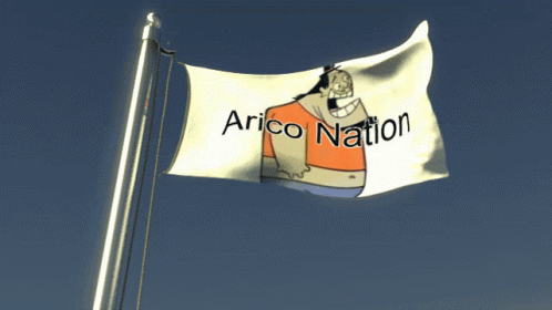 Arico Arico Nation GIF - Arico Arico Nation Flag GIFs