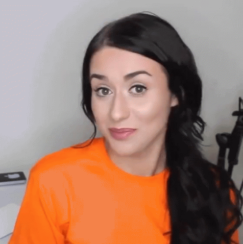 Georgia Merry Eyebrow GIF - Georgia Merry Eyebrow Yes GIFs