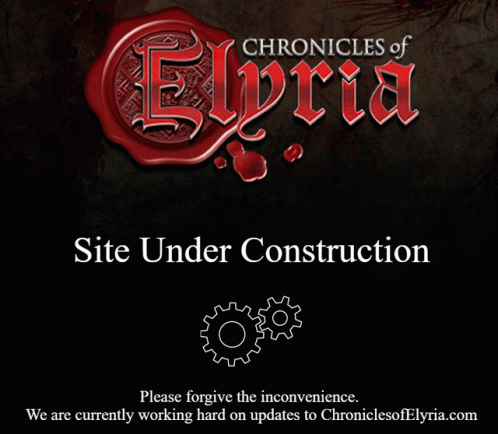 Chronicles Of Elyria Under Construction GIF - Chronicles Of Elyria Under Construction Site Under Construction GIFs