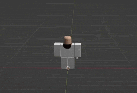 a 3d model of a person holding a bat and a ball in a blender .