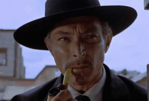 For A Few Dollars More The GIF - For A Few Dollars More The Smoker GIFs