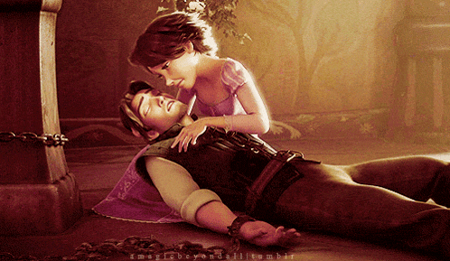a cartoon of a man and a woman laying on the floor with the words magic beyond all tumblr written on the bottom