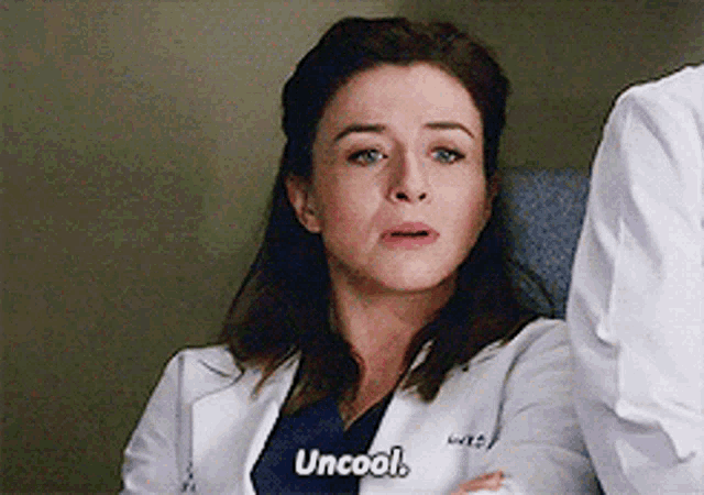 Greys Anatomy Amelia Shepherd GIF - Greys Anatomy Amelia Shepherd Uncool GIFs