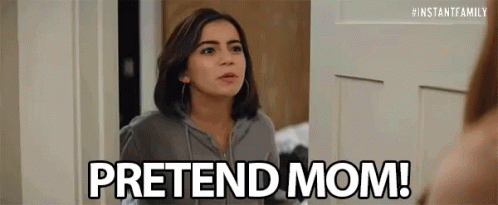 Pretend Mom Angry GIF - Pretend Mom Angry Annoyed GIFs