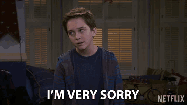 Im Very Sorry Apologize GIF