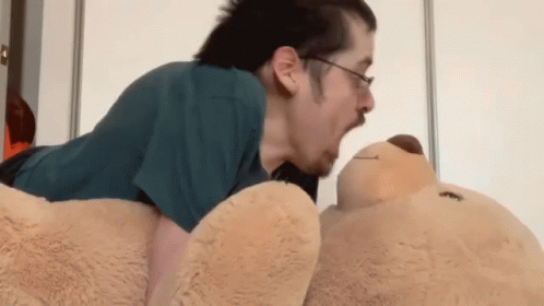 Ricky Berwick Giant Stuffed Animal GIF - Ricky Berwick Giant Stuffed Animal Bit GIFs