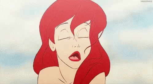 Little Mermaid Ariel GIF - Little Mermaid Ariel Sigh GIFs