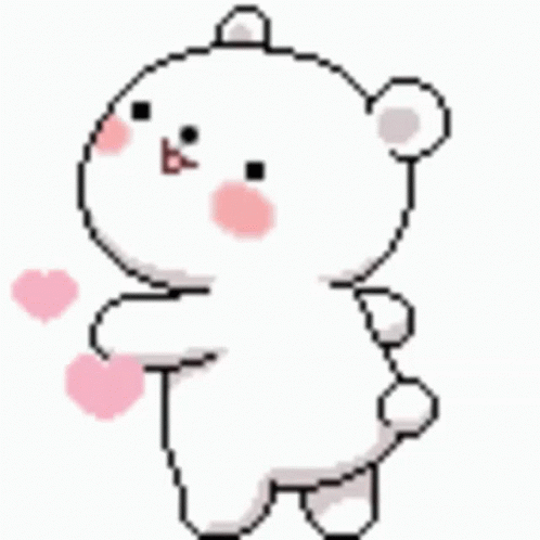 Teddy Bear Dancing GIF - Teddy Bear Dancing Hearts GIFs