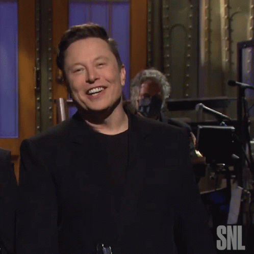 Laugh Elon Musk GIF - Laugh Elon Musk Saturday Night Live GIFs