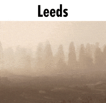the word leeds is on the top of a picture