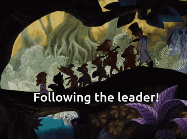 Following The Leader Peterpan GIF - Following The Leader Peterpan Following GIFs