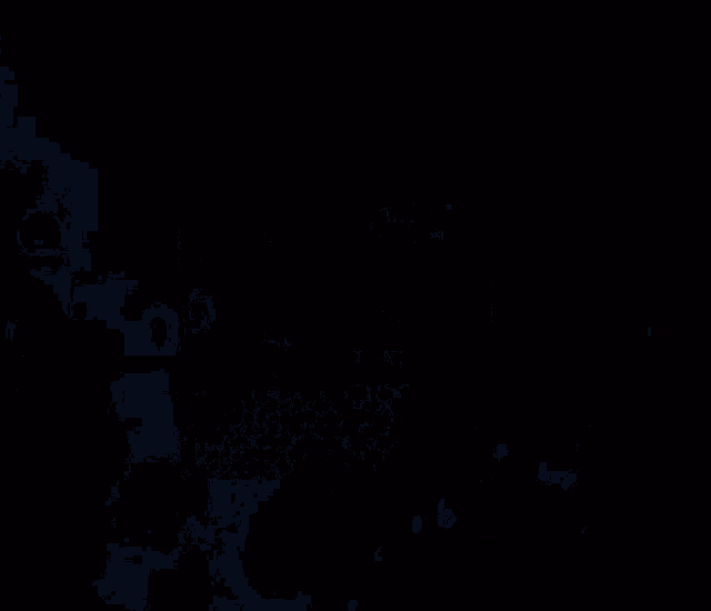 a computer generated image of an explosion with a dark background