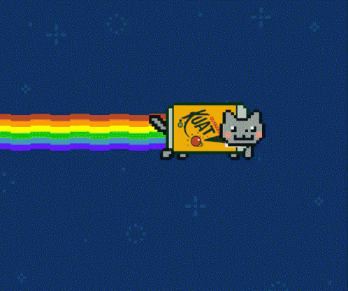 Nyan Exploring GIF - Nyan Exploring Nyan Nyan Cat GIFs