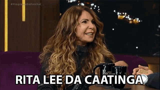 rita lee da caatinga is the name of the woman in the picture