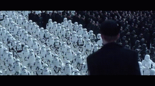 First Order Stormtroopers GIF - First Order Stormtroopers GIFs