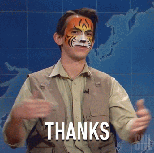 Thanks Saturday Night Live GIF - Thanks Saturday Night Live Thank You So Much GIFs