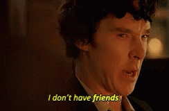 Sherlock Friends GIF - Sherlock Friends Benedict Cumberbatch GIFs