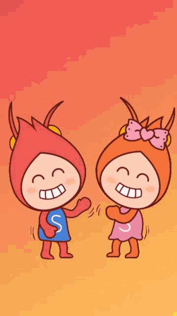 a poster that says let 's have fun with cartoon characters