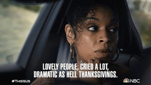Lovely People Cried A Lot Dramatic As Hell Thanksgivings Beth Pearson GIF - Lovely People Cried A Lot Dramatic As Hell Thanksgivings Beth Pearson Susan Kelechi Watson GIFs