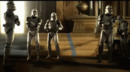 Storm Troopers Headbang GIF - Storm Troopers Headbang Starwars GIFs