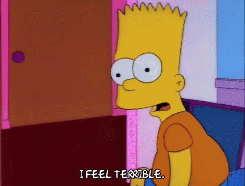 Bart The Simpsons GIF - Bart The Simpsons Terrible GIFs