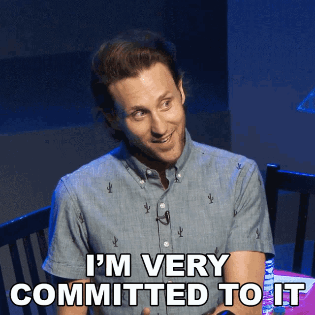Im Very Committed To It Josh Sundquist GIF - Im Very Committed To It Josh Sundquist Im Very Interested With It GIFs