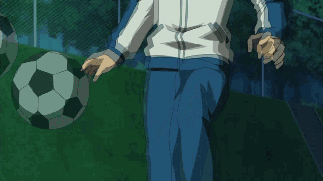 a cartoon character with a lightning bolt on his jacket